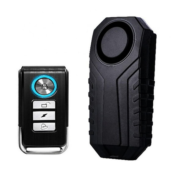 Bike Alarm Wireless Vibration Motion Sensor Waterproof Motorcycle Alarm Lock with Remote