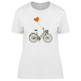 thumbnail image 1 of Bike And Balloon T-Shirt Women -Image by Shutterstock, Female 3X-Large, 1 of 2