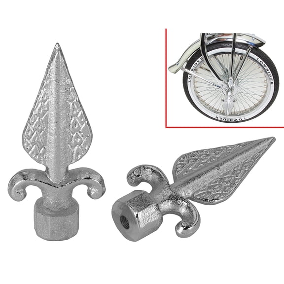 Bike Arrow Pegs 24t W=2-1/4 L=5 Chrome.