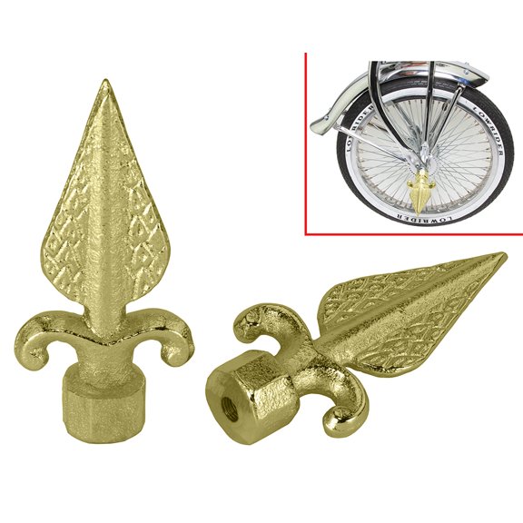 Bike Arrow Pegs 26t W=2-1/4 L=5 Gold.