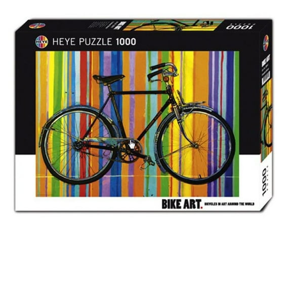 Bike Art Freedom Deluxe 1000 Piece Puzzle, Cycling by Autruche
