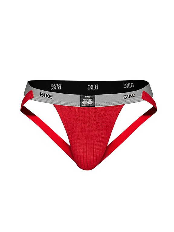 Swimmer Jockstrap | Lightweight Moisture-Wicking Pouch for Sweat Control | Slim 1-Inch Elastic Waistband for Superior Comfort and Fit | Iconic Since 1874 Red