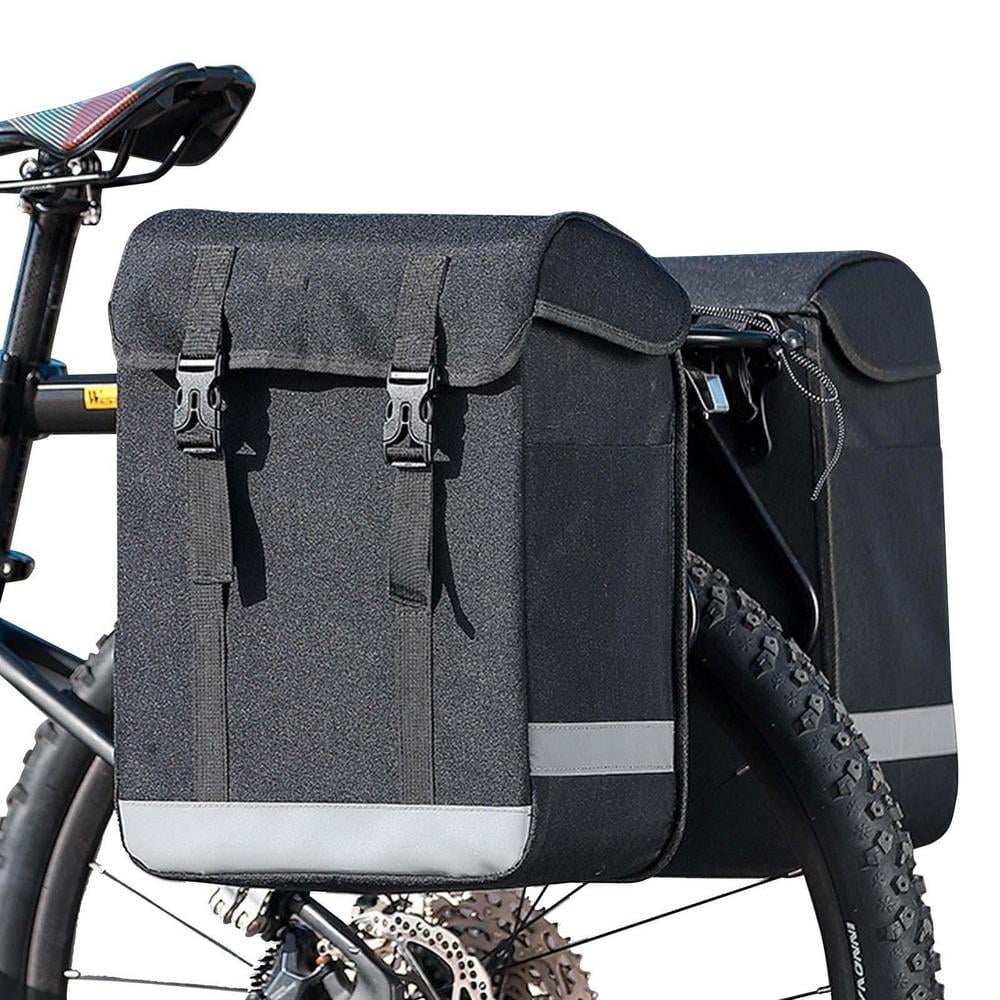 Bike Bag 500D Fabric Bike Pannier Rear Bike Rack Bag With Reflective