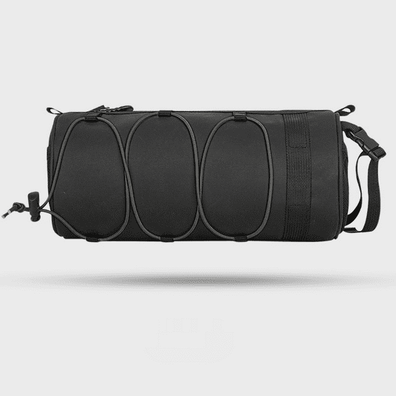 Bike Bag Handlebar Bag Waterproof Bikepacking Frame Bag Easily Removable-Green-Gray