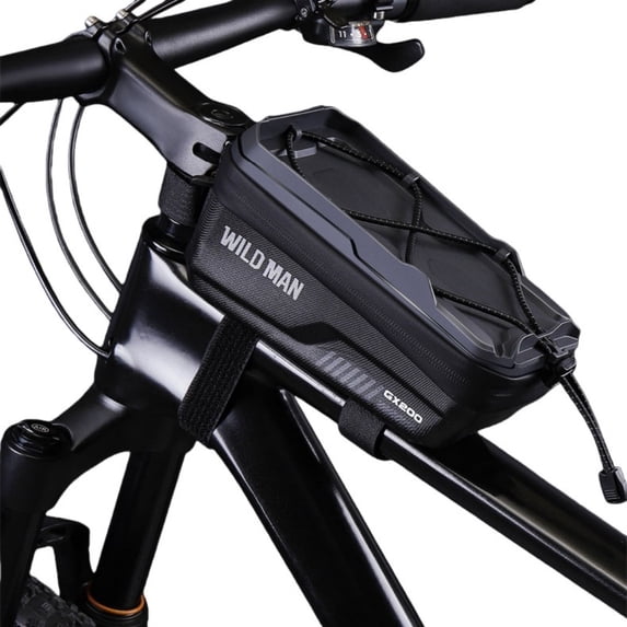 Bike Bag Quick Release Reflective LOGO EVA Hard Shell Suitable for 6.1 "-6.8" Phones With Rain Cover Bicycle Accessories