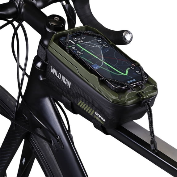 Bike Bag Quick Release Reflective LOGO EVA Hard Shell Suitable for 6.1 "-6.8" Phones With Rain Cover Bicycle Accessories