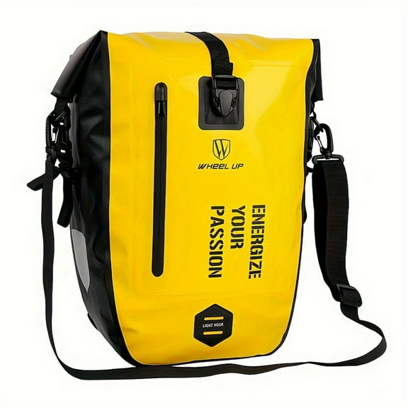 Bike Bag Rainproof Bike Pannier Bag 27L Bicycle Cargo Rack Saddle Bag Shoulder Bag Laptop Pannier Bicycle Carrier Bag Professional Cycling Accessories)