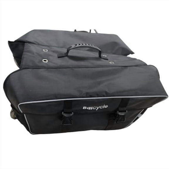 Bike Bags for Bicycle Rear rack - 30L Hard Shell Waterproof Bike Ebike Trunk Pannier Saddle Seat Bag Carrier with Reflector, Rain Cover & Handheld Handle for Commuter Travel Outdoor