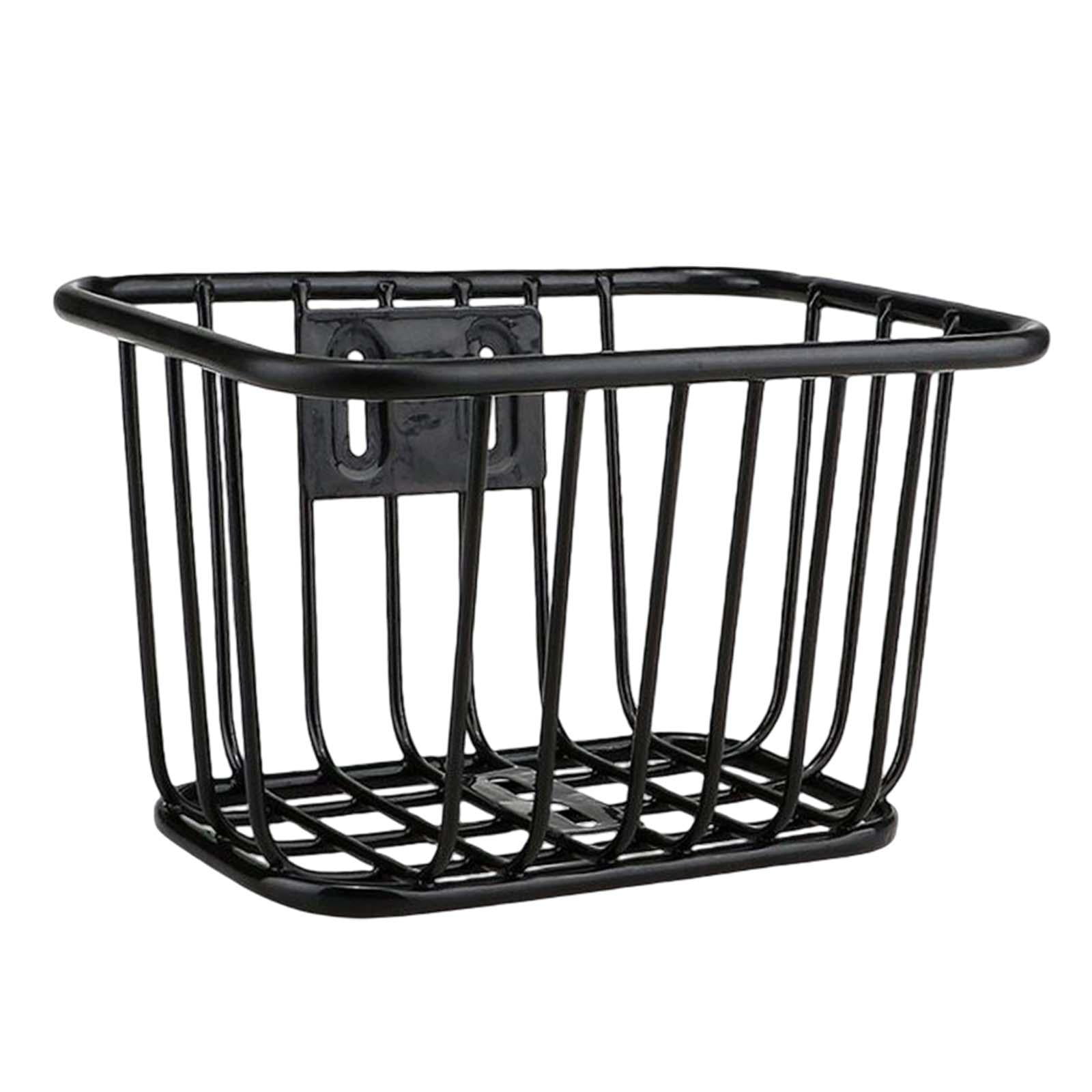 Bag Wizard Foldable Bike Basket - Detachable Handlebar Front Basket For Pets, Shopping & Picnics