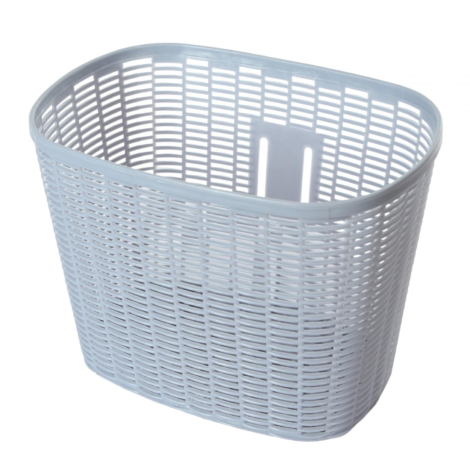 Bike Basket Easy to Install Bike Accessory Removable Most Adult Bikes Front grey