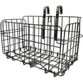 Bike Basket Front Bicycle Basket Front Handlebar Detachable Metal