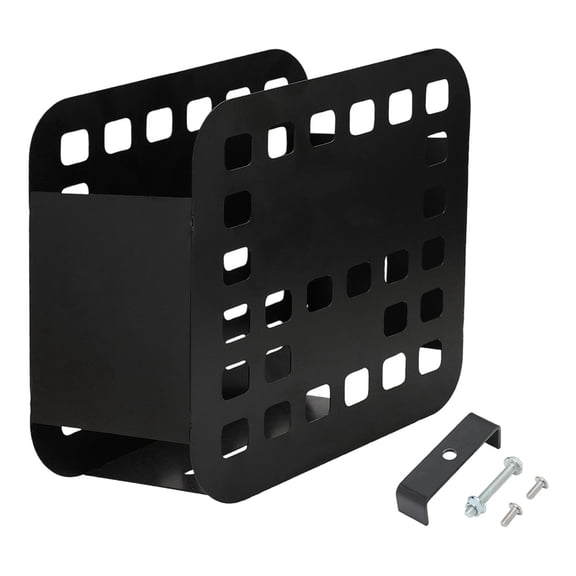 Bike Basket Heavy Duty Iron Basket Storage Box for E Bike Large Capacity Organizer for Super73 RX Riders