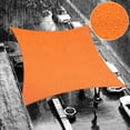 thumbnail image 1 of ShadeMart 9' x 11' Custom Size Orange Rectangle Waterproof Sun Shade Sail Canopy Awning Shelter, 95% UV Blockage UV & Water Resistant, Outdoor Patio Garden Carport (We Make Custom Size), 1 of 5