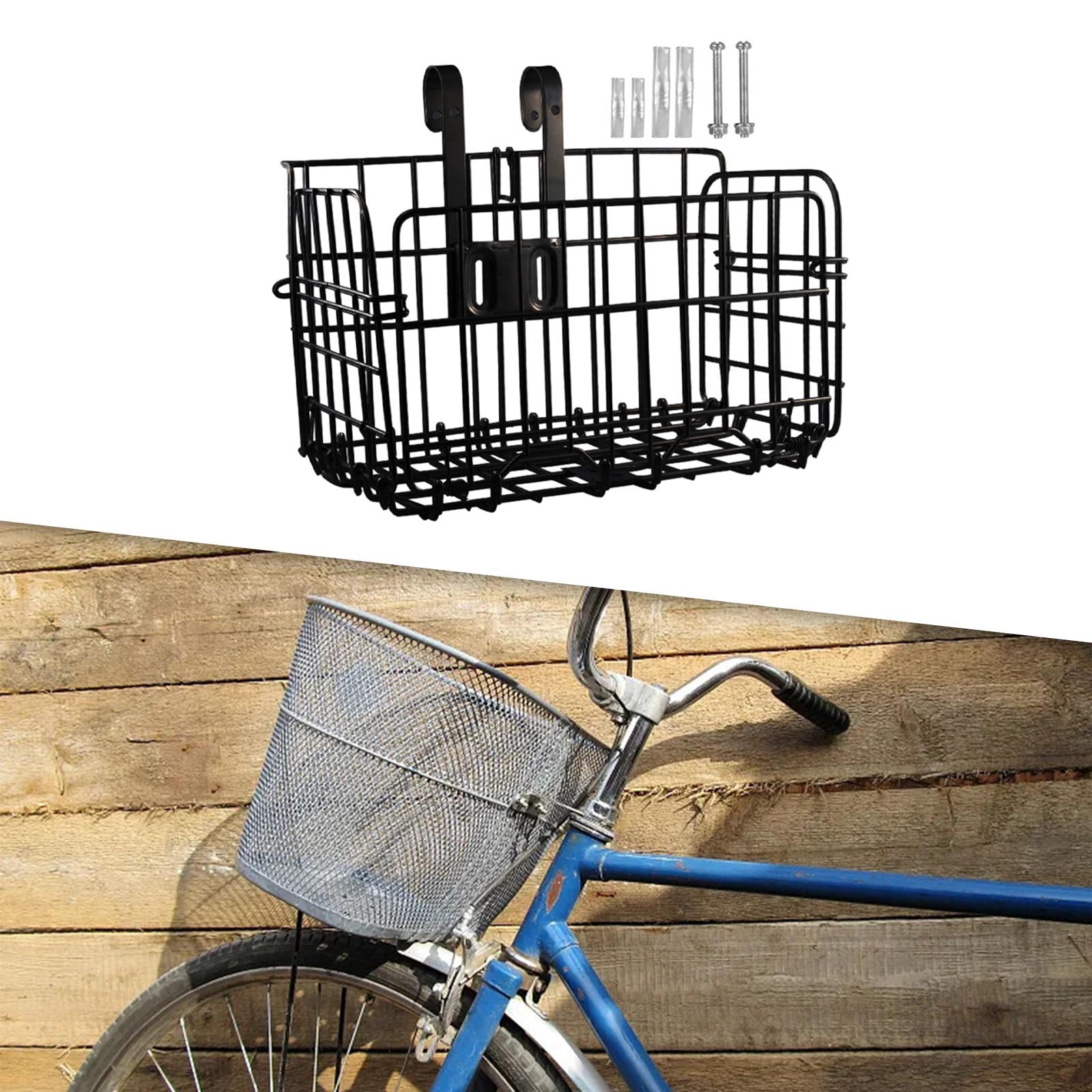 Bike Basket Travel Organizer Bike Wire Basket Mountain Road Bike