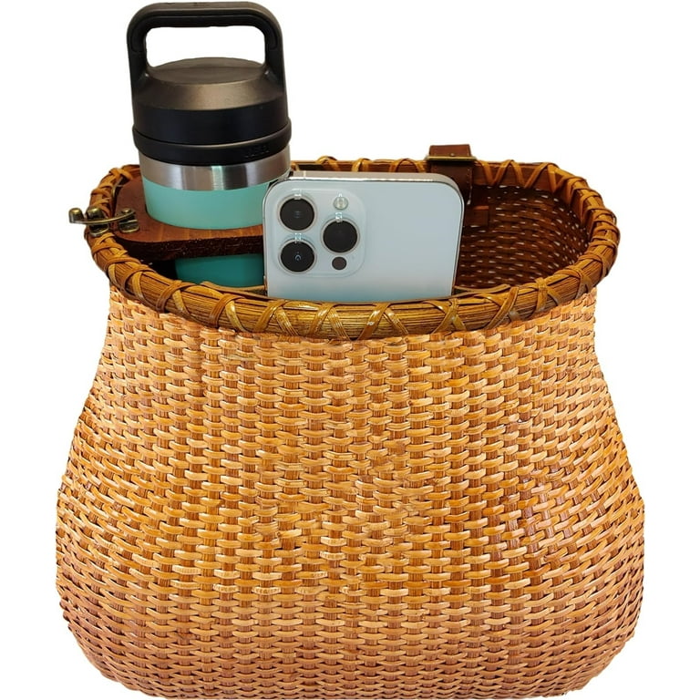 Bicycle basket with cup holder cheap