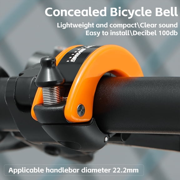Bike Bell,Bike Bell Safety Bell Crisp Sound Handlebar Bell Bike Crisp Sound Handlebar Bell Alloy Bike Siuke Buzhi