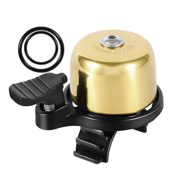 Bike Bell Classic Brass Bicycle Bell, Bike Bells for Adults Kids, Loud Sound Bicycle Bell Bicycle Handlebars, Road Mountain Bike Accessories