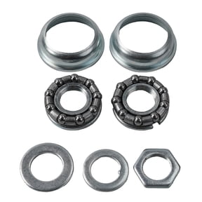 Bike Bicycle Bottom Bracket BB Cup Bearing Set for Large Shell 1 Piece Crank