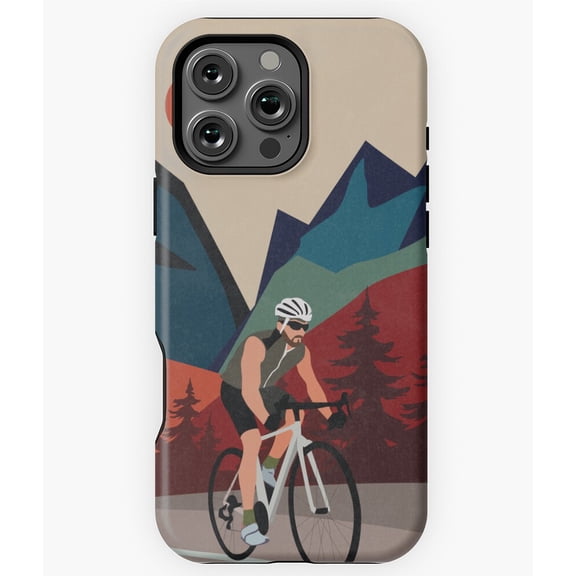 Bike Bicycle Cycling Biking Sport Phone Case for iPhone 16 15 14 13 12 11 Pro Max
