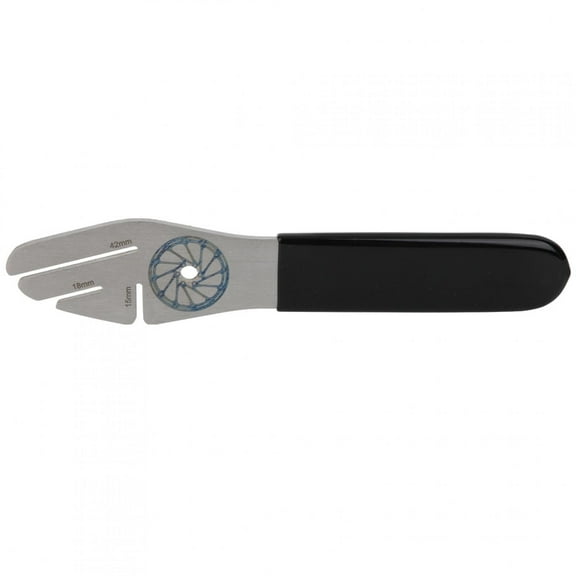 Bike Bicycle Disc Brake Rotor Alignment Truing Tools Bicycle Brake Wrench Bicycle Brake Disc Adjuster Flattening Correction Repair Tool Stainless Steel Tool