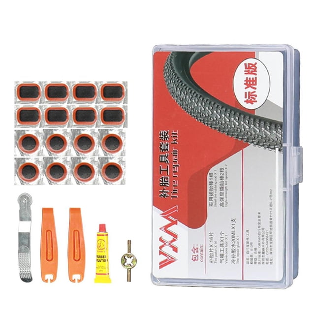 Bike Bicycle Flat Tire Repair Kit Tool Set Inner Tire Patch Repair Kit