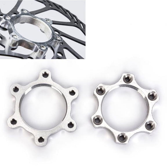 Bike Bicycle Freewheel Threaded Hubs Disk Disc Brake Rotor 6 Bolt Flange THYAL