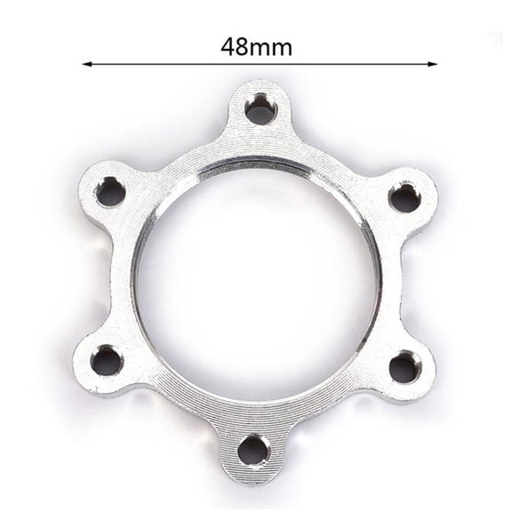 Bike Bicycle Freewheel Threaded Hubs Disk Disc Brake Rotor 6 Bolt Flange Adapter