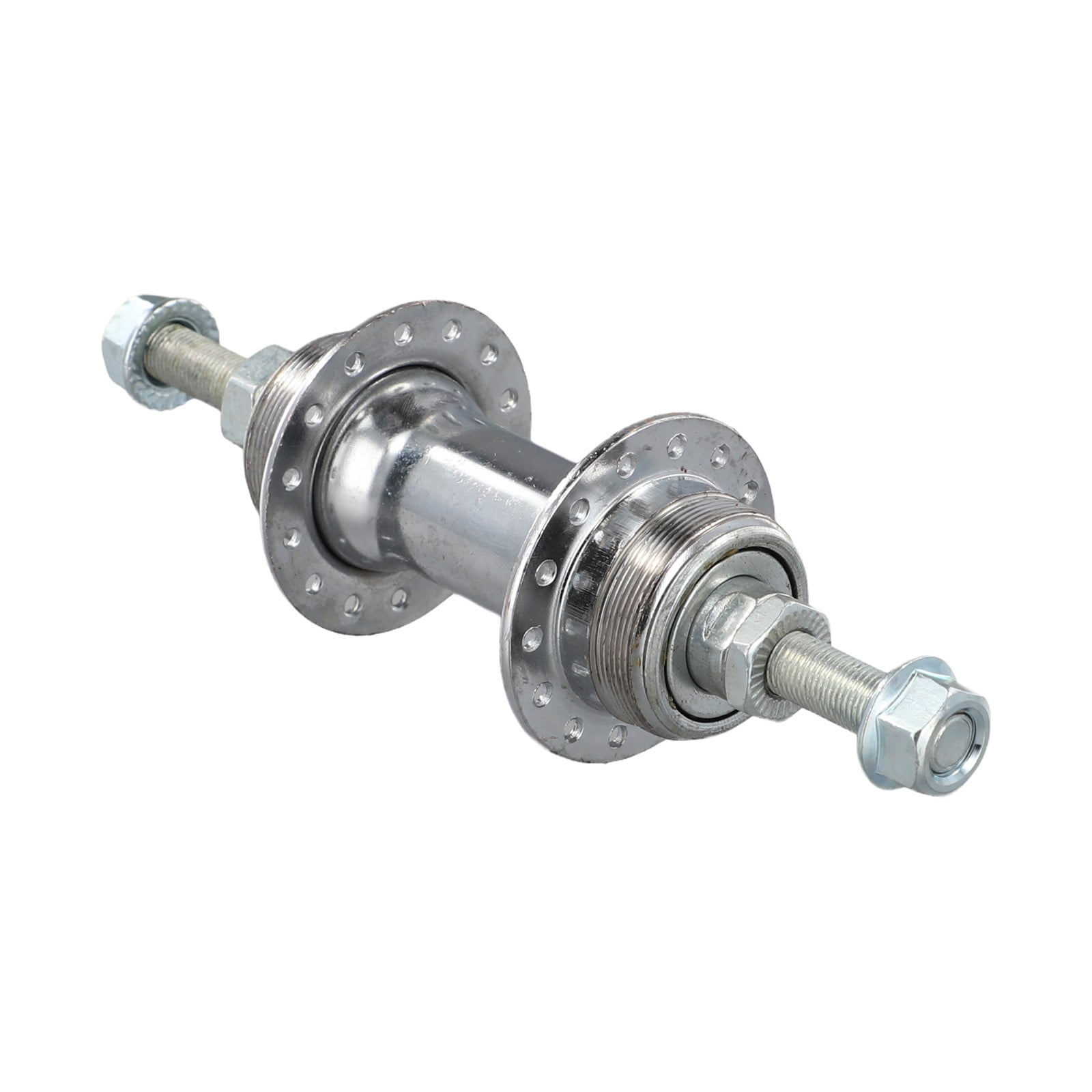 Bike Bicycle Front Rear Hub For Band Brake Screw Thread Freewheel Axle