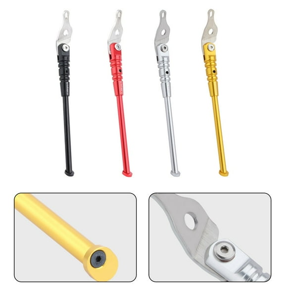 Bike Bicycle Kickstand For Brompton Folding Bike High-Strength Lightweightand Easy To Install Easy To Use Brand New Red Fangkenuo