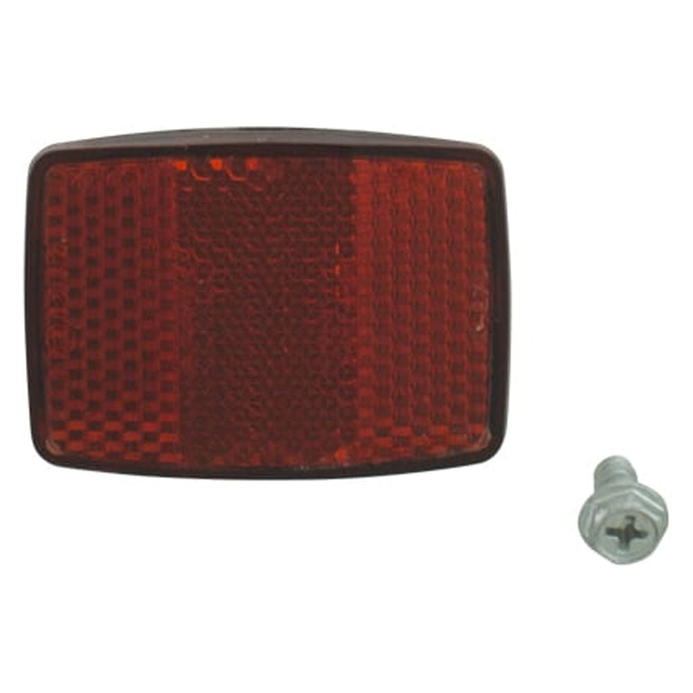 Bike Bicycle Rear Square Reflector Red - Walmart.com