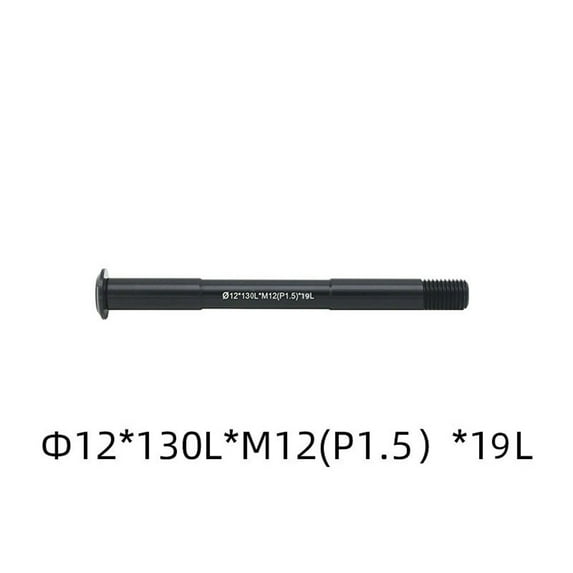 Bike Bicycle Replacement Front/Rear Thru Axle 12/15Mm 122-181L P1.5/P1.75 12X130Lxm12 (P1.5)X19L