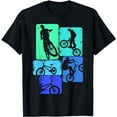 thumbnail image 1 of Bike Bicycle Stunt Racing Kids Boys T-Shirt, 1 of 3