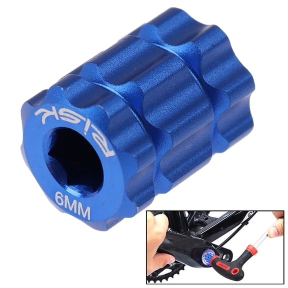 Bike Bicycle Tensioning Bolt Integrated Arm Crank Cap Installation Tool Remover
