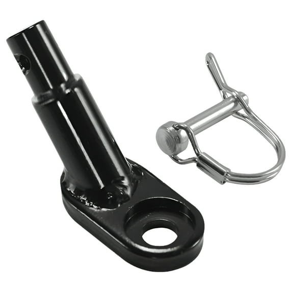 Bike Bicycle Trailer Hitch Coupler Mount Adapter + Lock Ring