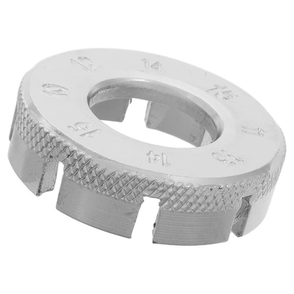 FRCOLOR Bike wrench Tool for Wheel Truing and Adjustment Silver Iron 70100 chars