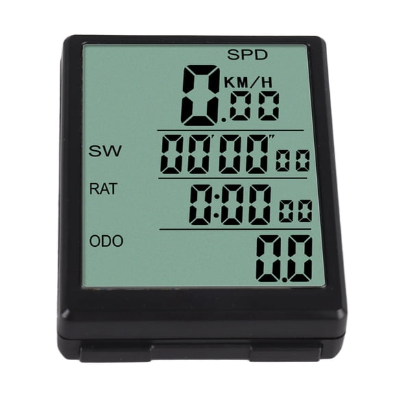 Bike Bike Computer Wireless Bike Speedometer Water Resistant 3in LCD Screen Backlit Cycling Odometer