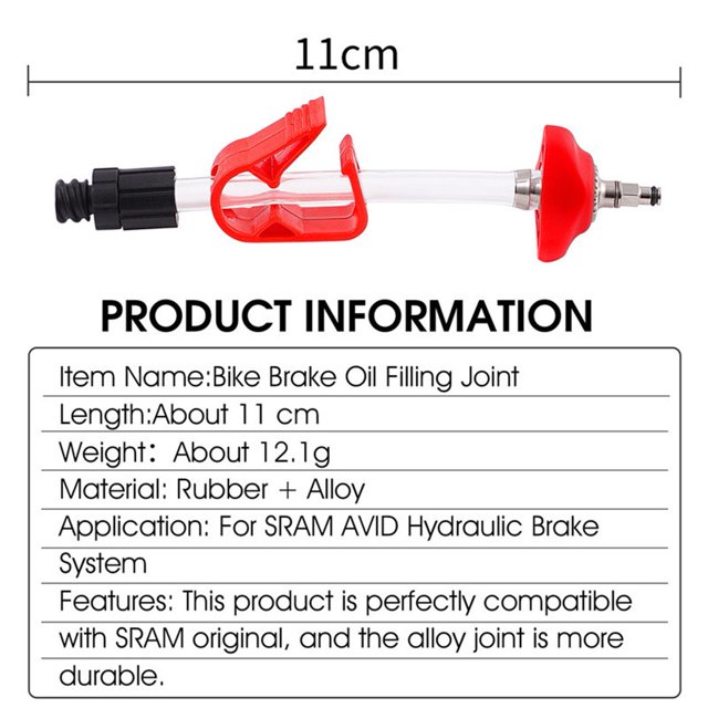 Bike Bleeding Tool For SramAvid Hydraulic Brake Bicycle Bleed