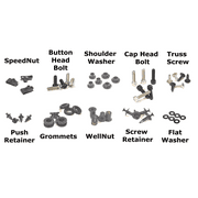 Bike Boltz Complete Fairing Bolt Kit for Suzuki Hayabusa GSX1300R 1999 - 2000 Body Screws Fasteners