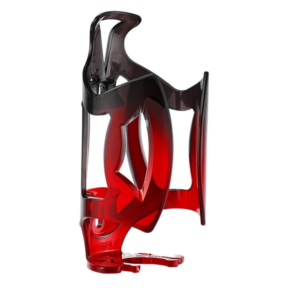 Bike Bottle Holder Ultralight Adjustable Universal Anti-fall Waterproof Gradient Color PC MTB Bike Bottle Cage Bike Accessories-Red Black