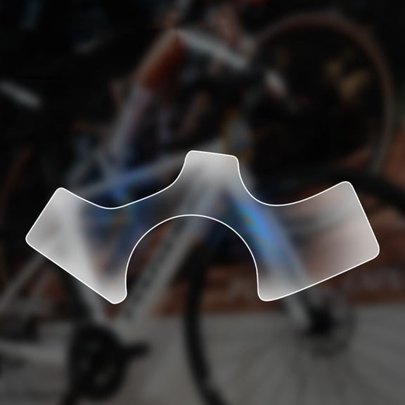 Bike Bottom Bracket Protective Film, Road Bike Frame Decals with Scratch Resistance, Easy-to-Apply Guards