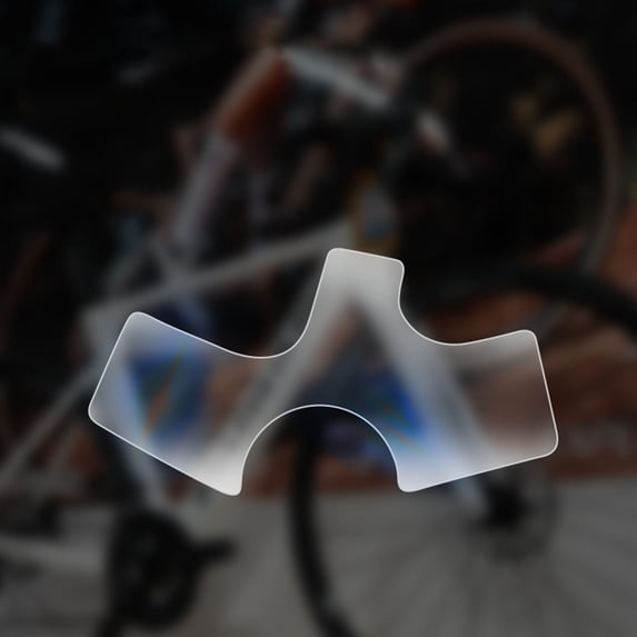 Bike Bottom Bracket Protective Film, Road Bike Frame Decals with Scratch Resistance, Easy-to-Apply Guards