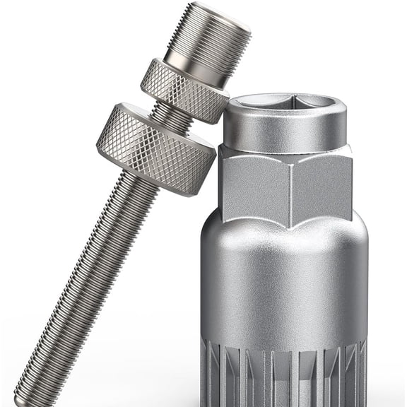 Bike Bottom Bracket Tool, Bottom Bracket Removal Tool, Bicycle Bottom Bracket Remover, Compatible with Shimano Octalink, ISIS Splined, Truvativ, Race Face & FSA Bottom Brackets