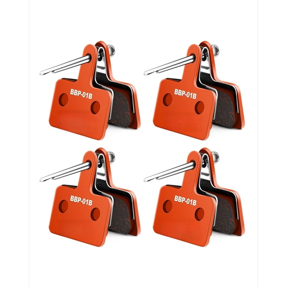 Bike Brake Pads, High-Performance Brake Pads, Disc Brake Pads & Spring for Mountain Bike Disc Brakes,Bike Pads Compatible with TRP Tektro Shimano Deore Br