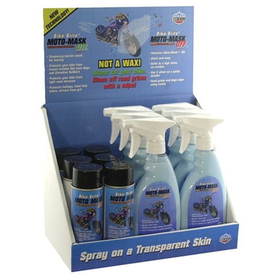 Bike Brite MM512D Moto Mask On & Off Pop Display