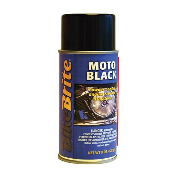Bike Brite Moto Black Powder Coat Engine & Parts Brightener Cleaner (MC53000)