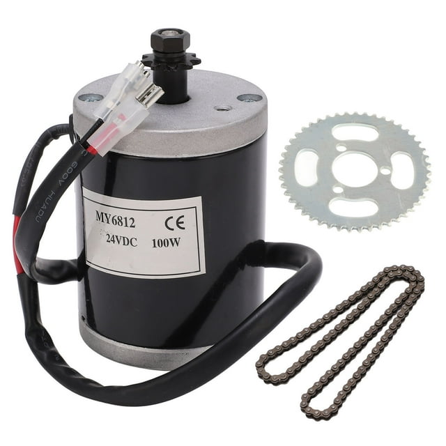 Bike Brushed Motor Kit High Speed Low Noise DC Motor Conversion Set for