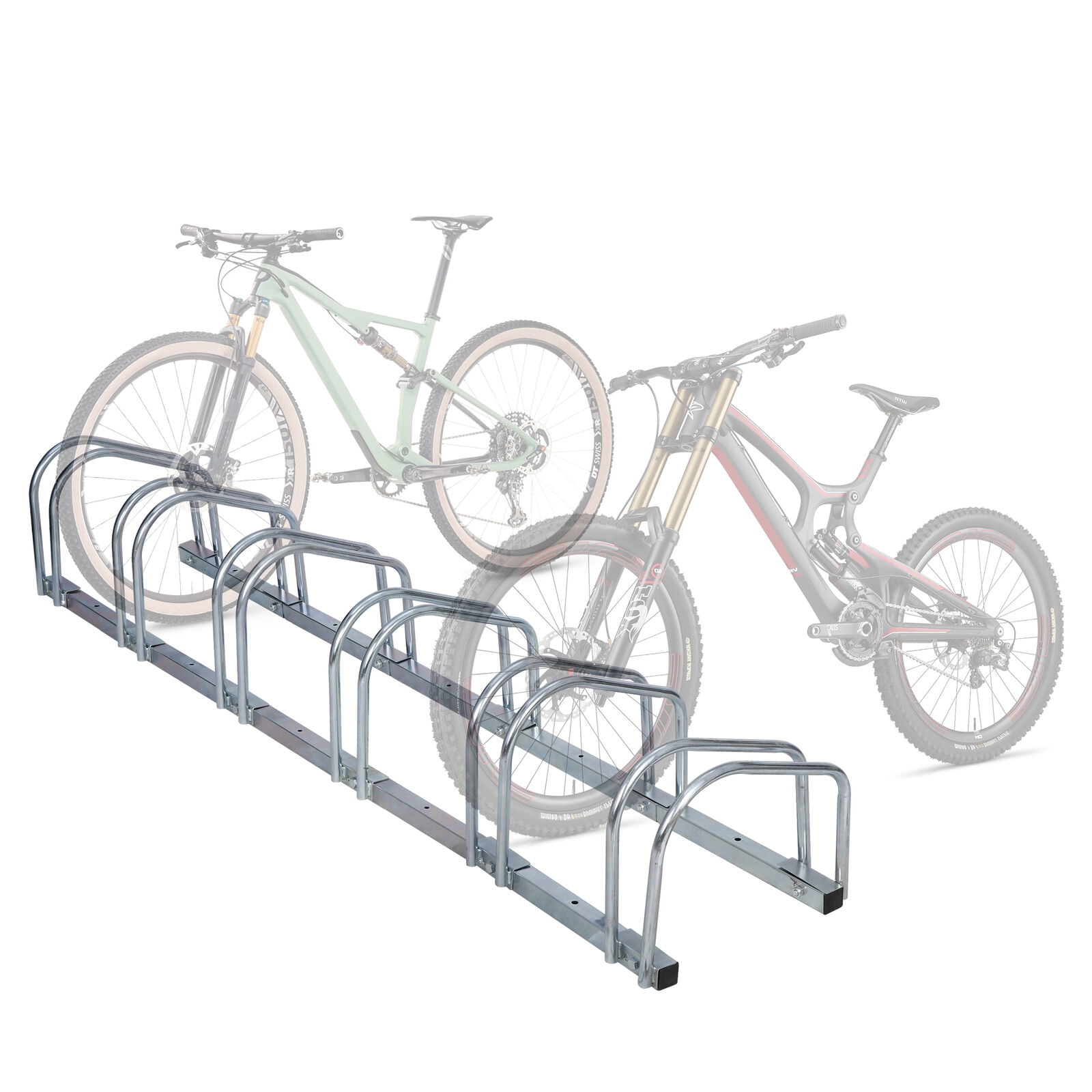 Bike Bycicle Floor Stand Bike Parking Rack Adjustable Bicycle Storage 1