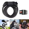 thumbnail image 2 of Honszex Scooter & Bike Lock - 12mm Steel Cable With Combination Code, 41 Inch Length, Dual-End Lock For Anti-Theft 2 of 10