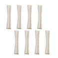 thumbnail image 1 of Bike Cable Protector, 8 Pcs Universal Silicone Bicycle Brake Shifter Cable Housing Guard Sleeve for Mountain Road Bike Frame Protection Cycling Parts Set, White, 1 of 2
