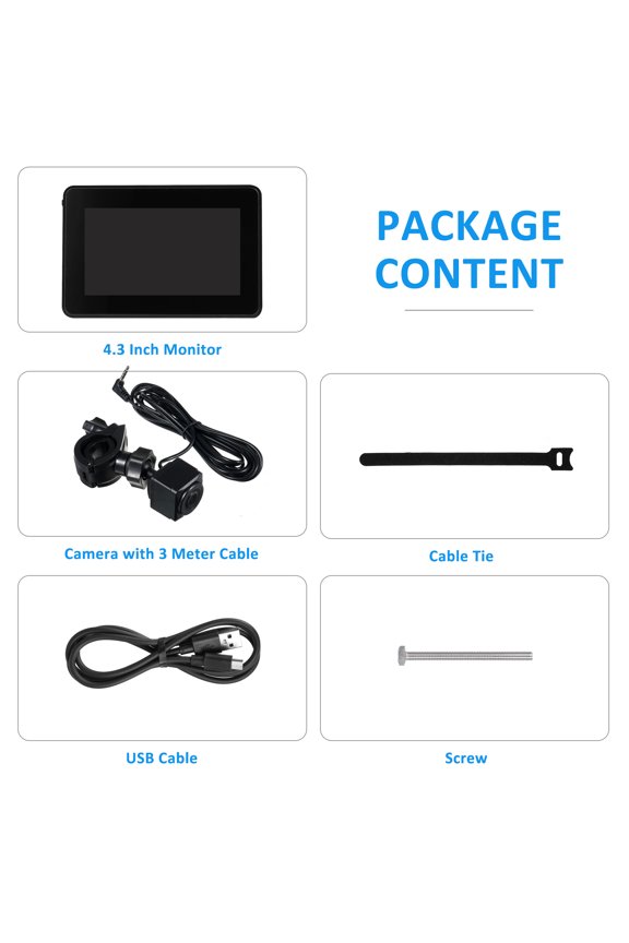 Bike Camera,Compatible With 4.3'' 150 Wide Rear View Bike Camera 1080p Rear Bike Mirror Wide View Mountain Road Adjustable Compatible View Camera With Mountain Vision 150 Camera With